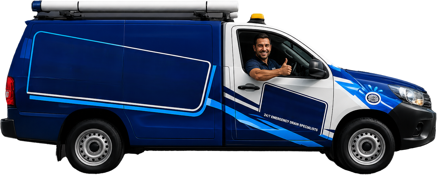 Kentlyn Blocked Drains service van